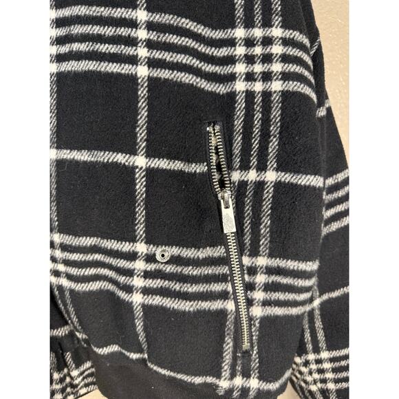 Darc Sport Wolves Club Limited Edition Plaid Bomber Jacket Men’s Size Medium - Picture 5 of 9